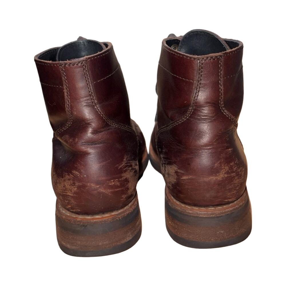Thursday Boot Company CAPTAIN Brown Leather Cap Toe Combat Boots   Size: US 9.5 - Picture 5 of 8